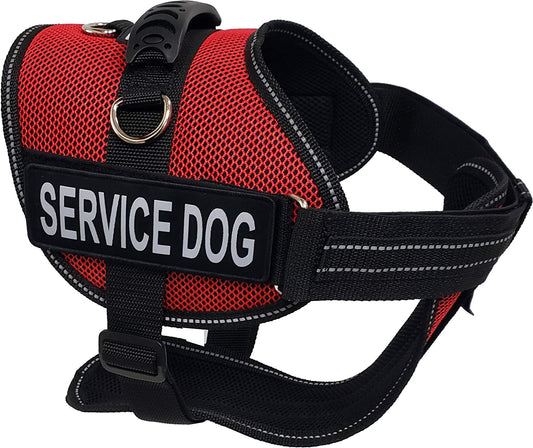 Red Pet Harness + Travel Kit