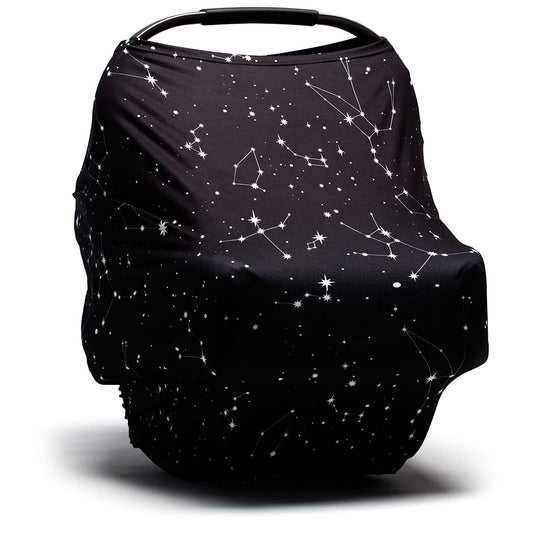 Baby Car Seat Cover and Nursing Cover (Constellation)