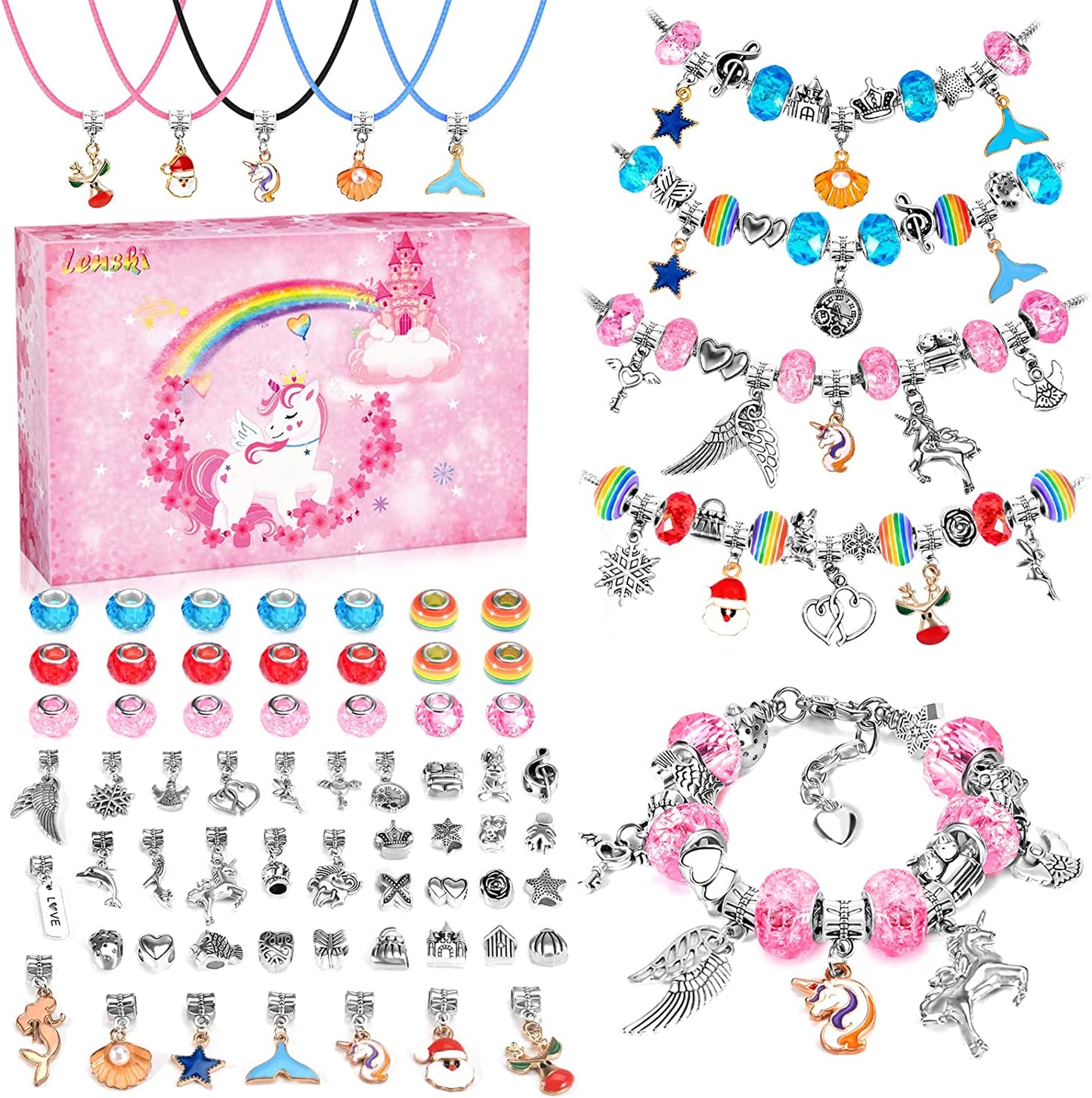 Kit to make handmade jewelry bracelets