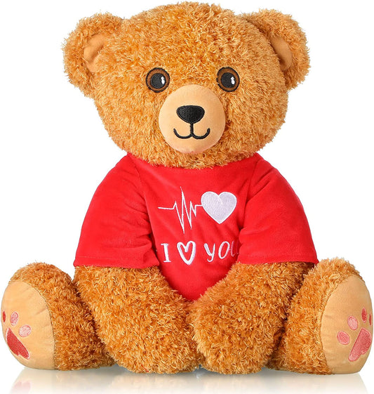 Teddy Bear for Valentine’s Day,15.75 x 10.63 x 6.69 inches