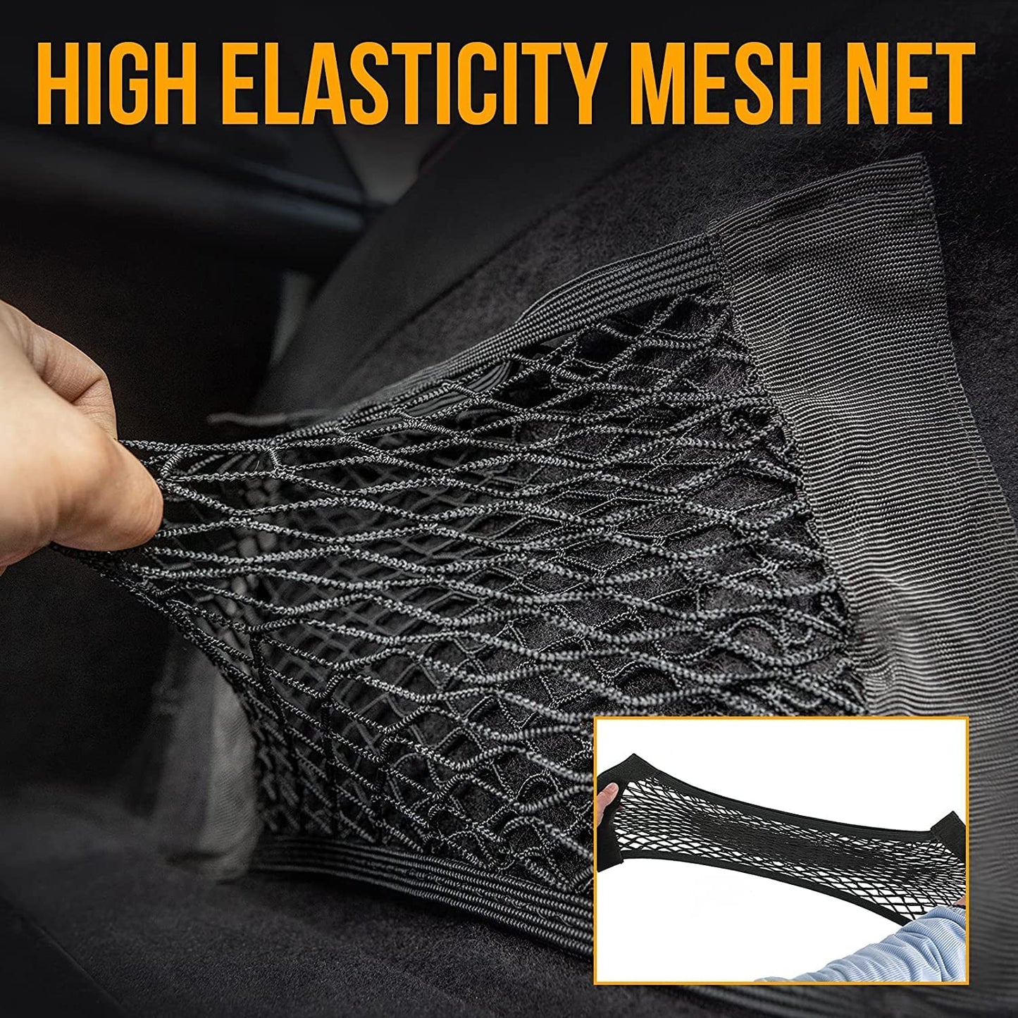 Universal Car Trunk Storage Nets (2 Pack)