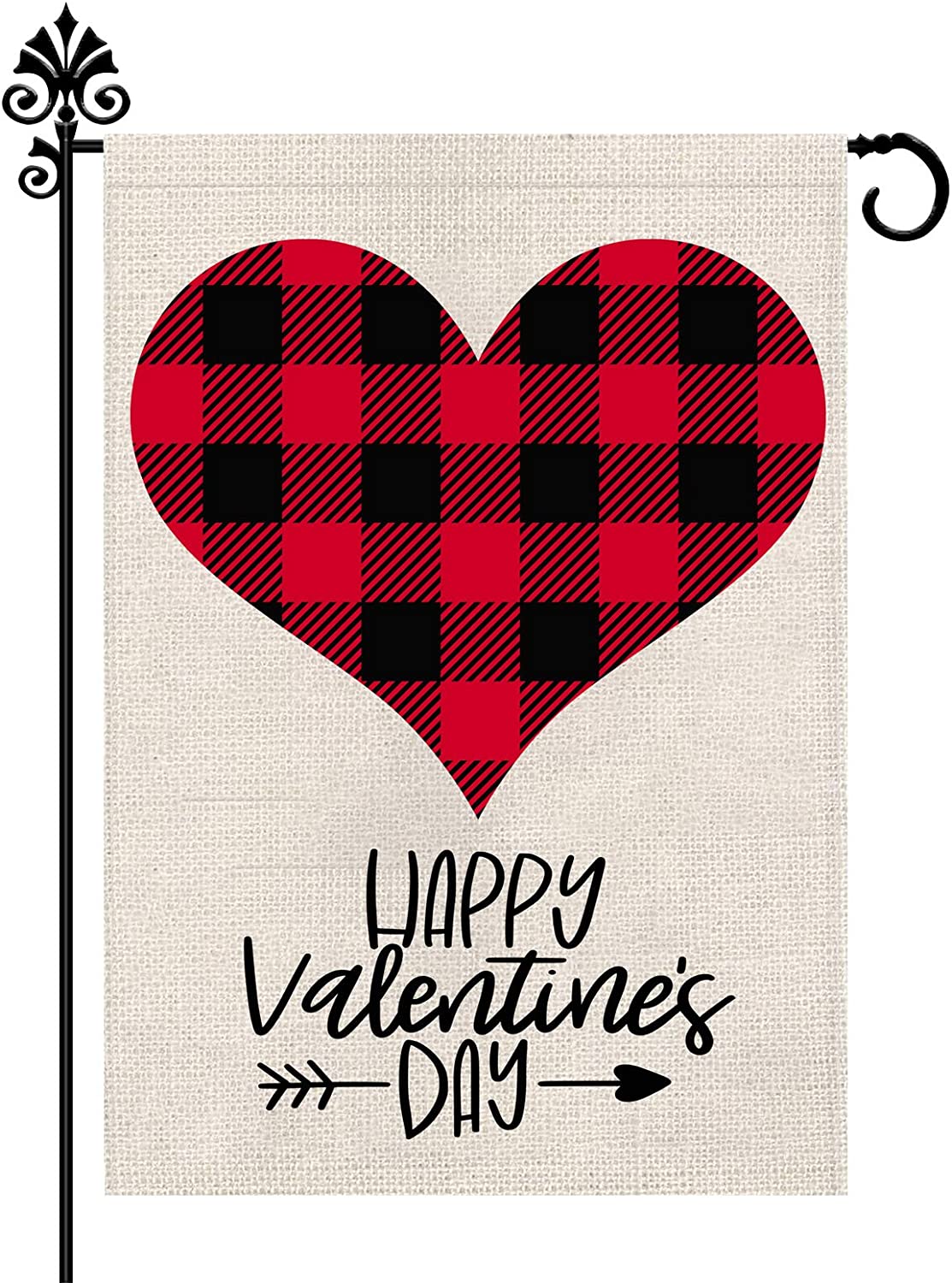 Valentine's Day Gift  Flag for Yard Decor,12.5'' x 18''