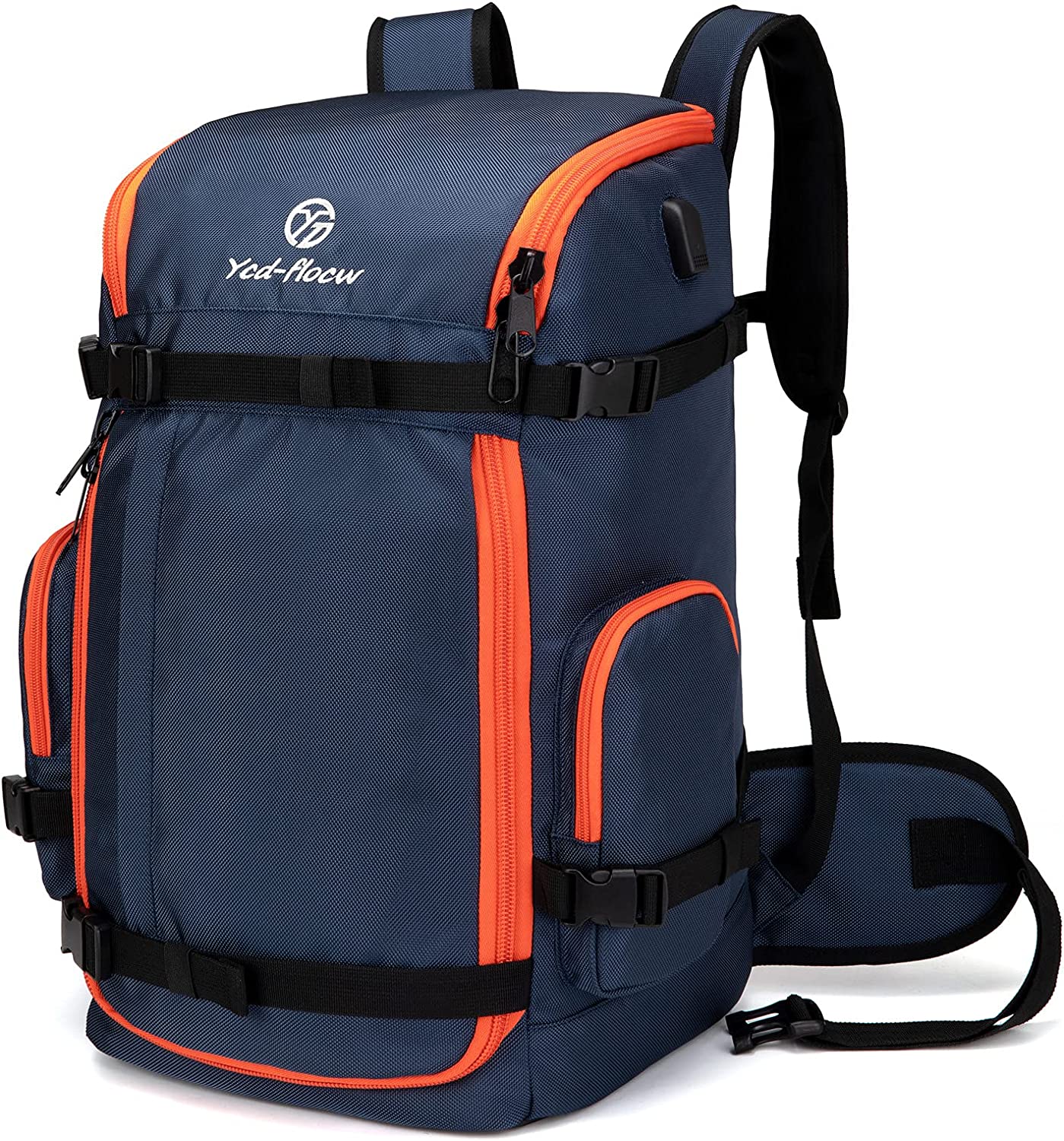 Ski and Snowboard Boot Backpack 50L (Dark Blue)