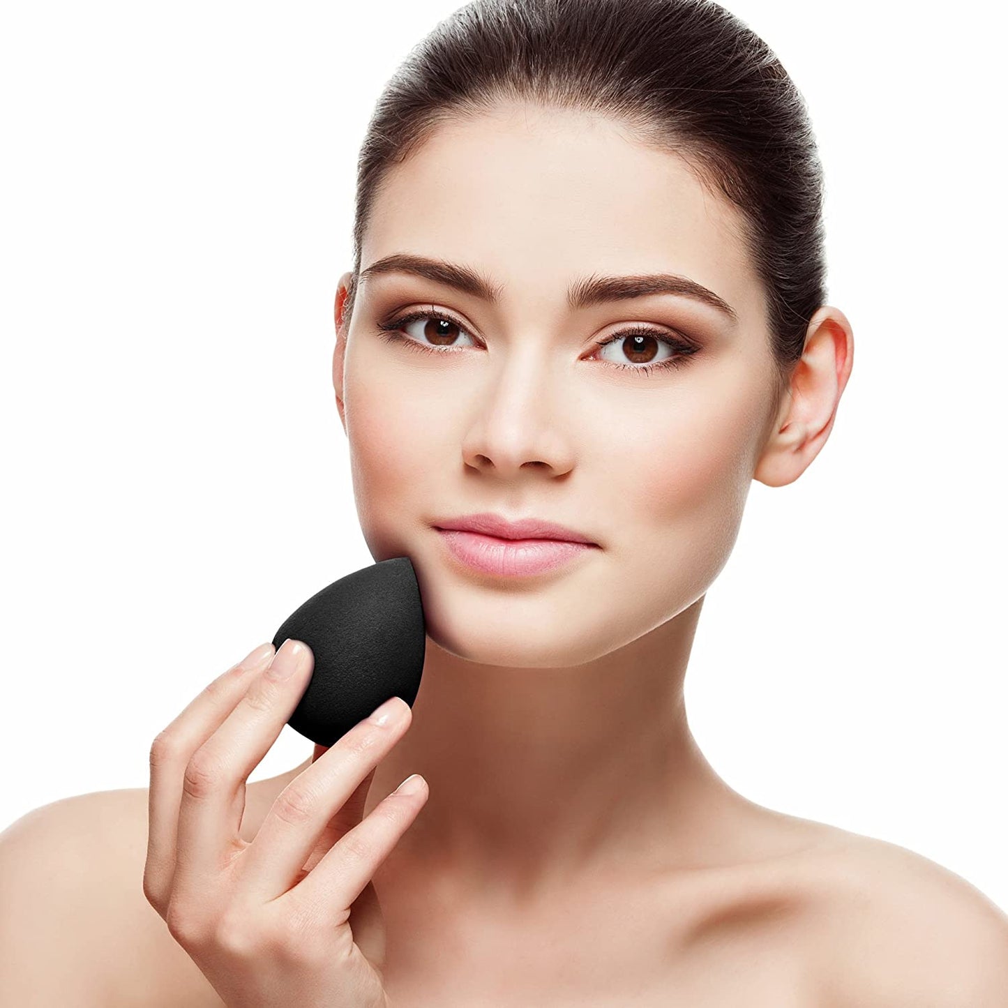 One piece makeup sponge (Black)