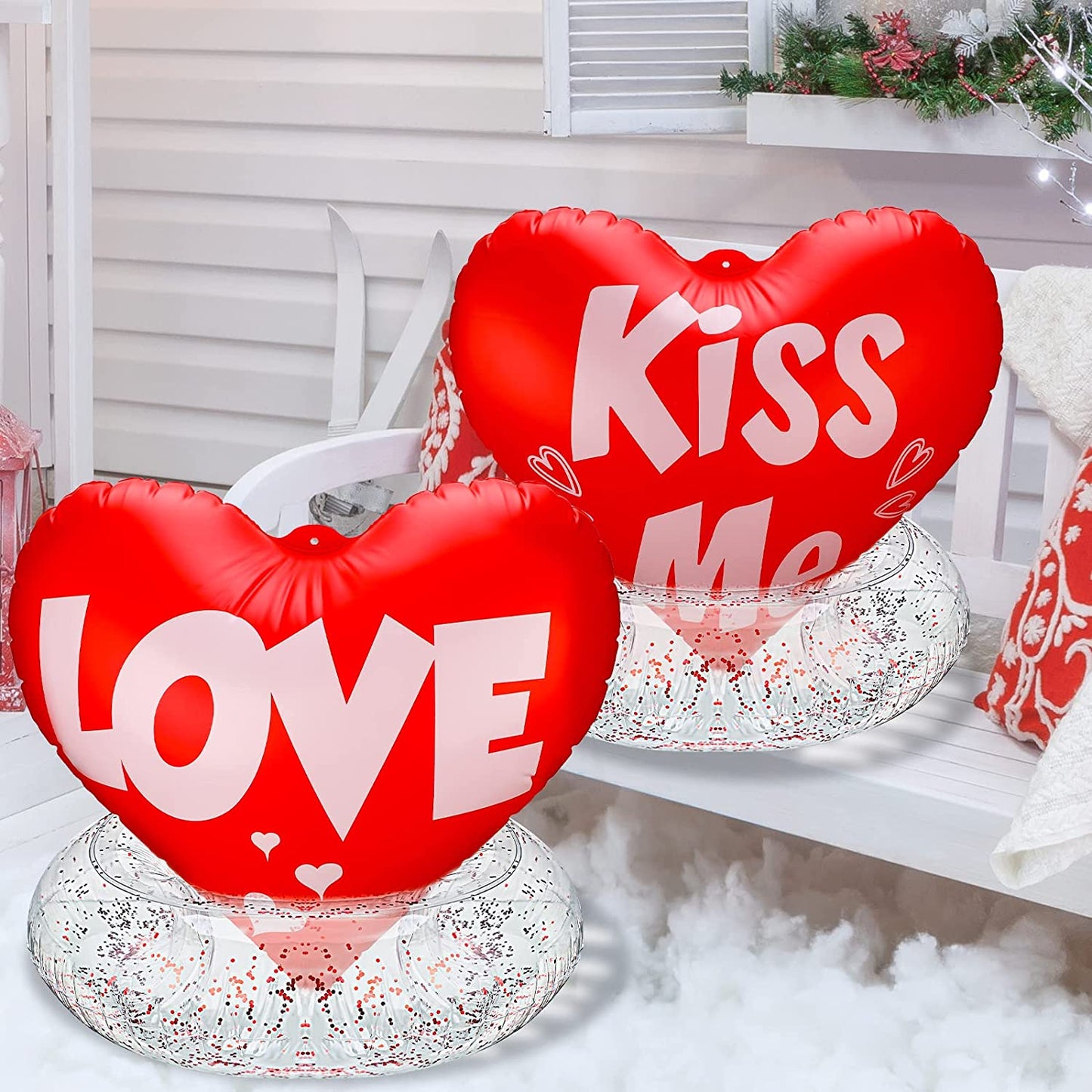 Inflatable Valentines Day Sweet Heart, 2 Pieces 24 Inch