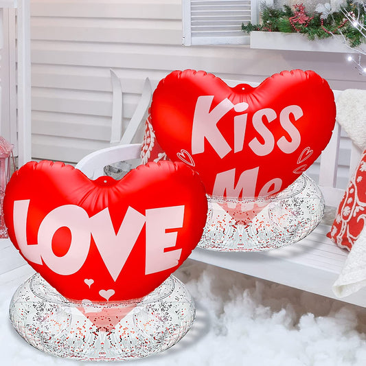 Inflatable Valentines Day Sweet Heart, 2 Pieces 24 Inch