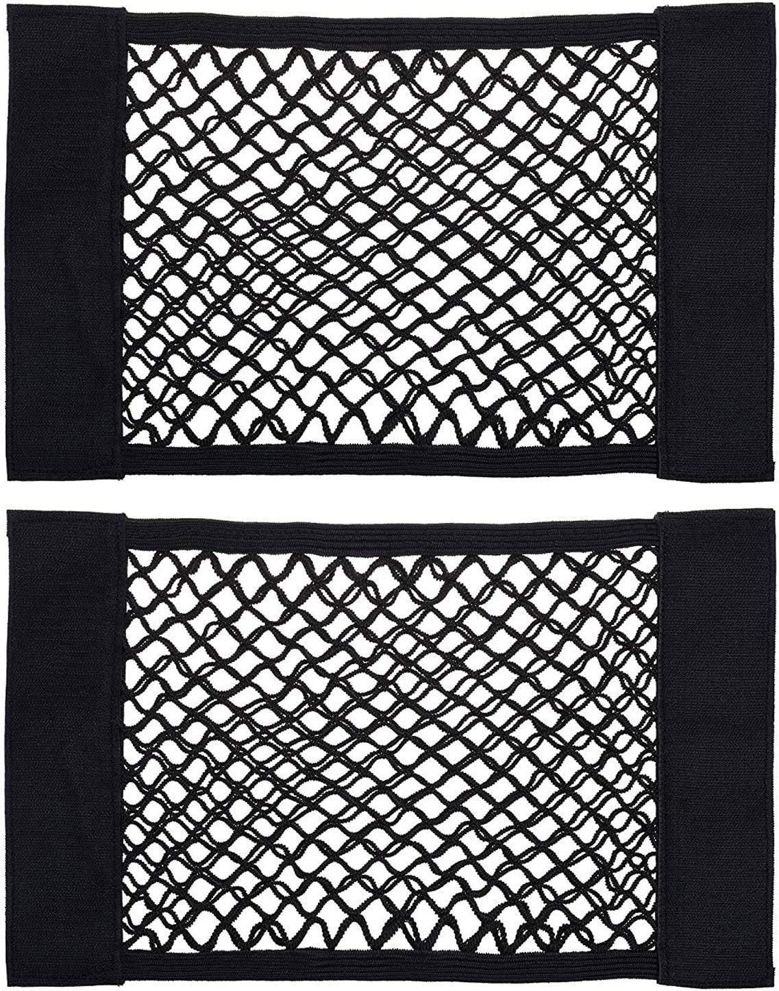 Universal Mesh Trunk Cargo Nets - Set of 2 (15.7" x 9.8")