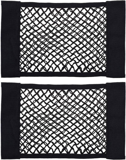 Universal Mesh Trunk Cargo Nets - Set of 2 (15.7" x 9.8")