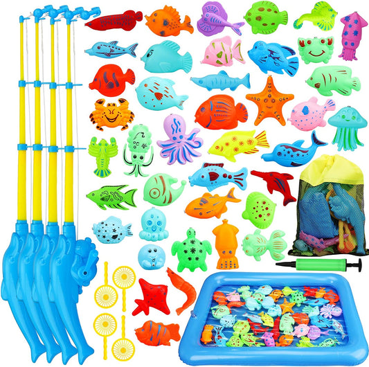 Magnetic Fishing Game for Kids (43 Pieces)