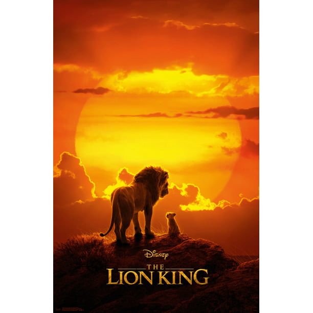 The Lion King - Mufasa and Simba, Paper Poster, 22.375" x 34"