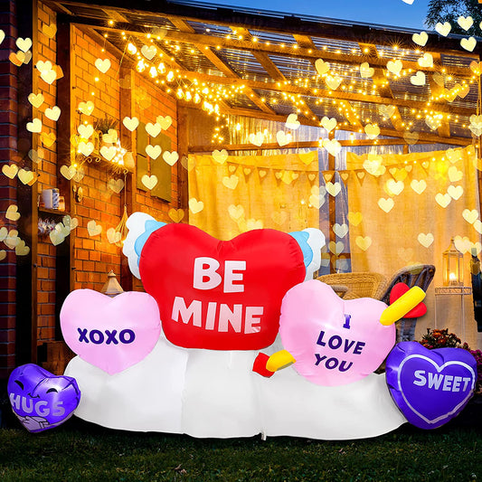 Inflatable Hearts, Blow Up Hearts, 6FT