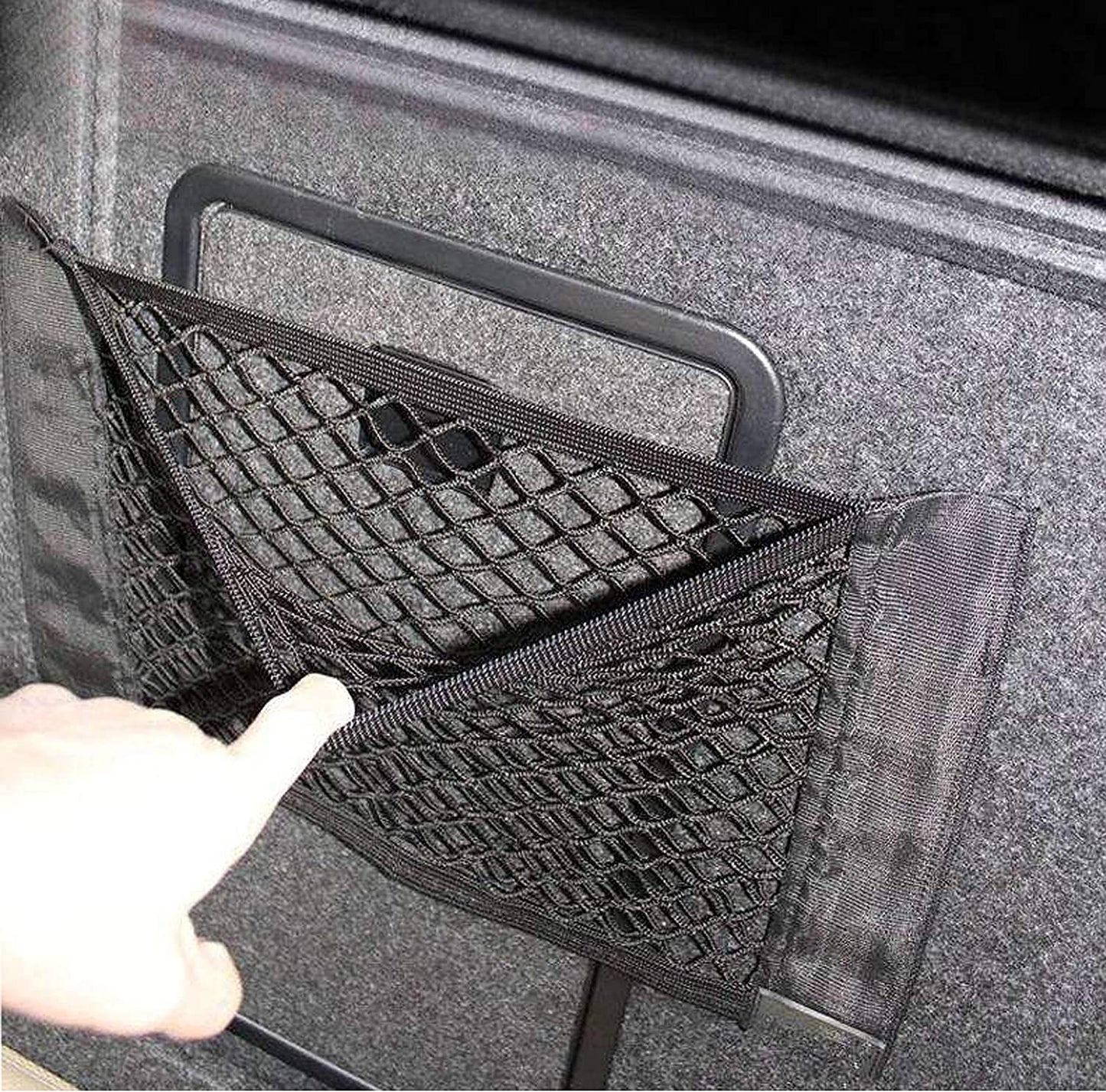 Universal Car Storage Net, 16.0" x 10.0" Color: Black