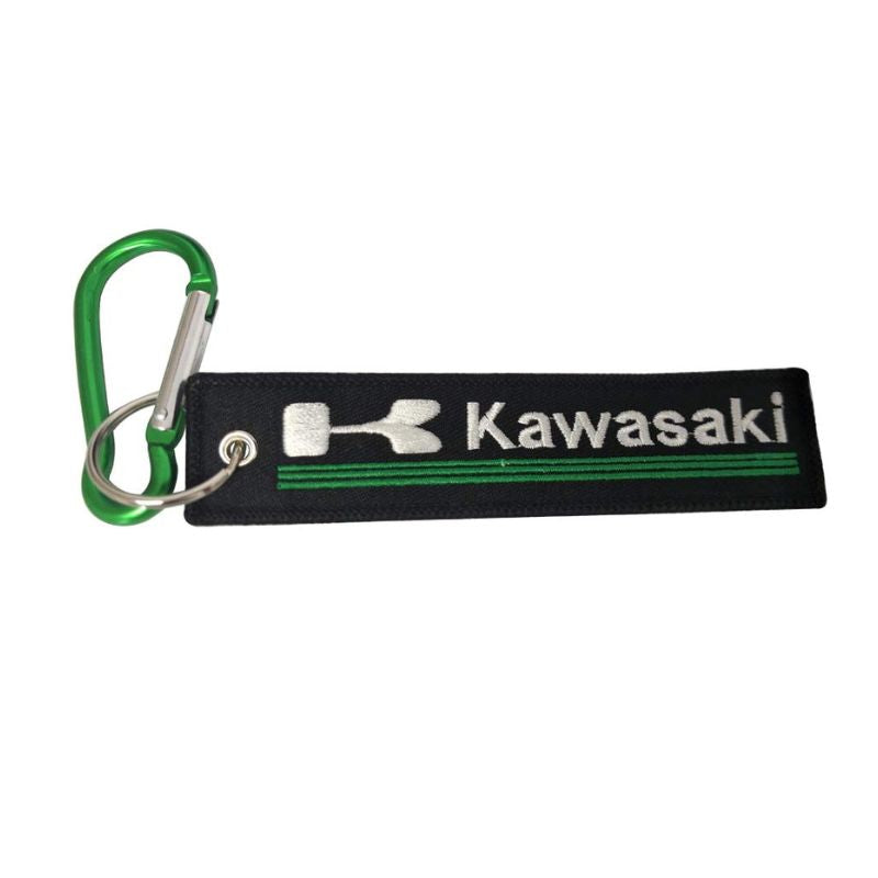 1 Kawasaki Stitching Cloth Tag Keychain