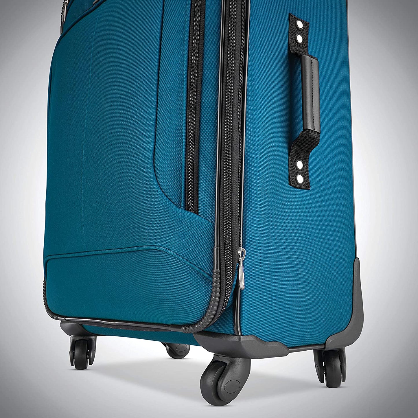 3-Piece Luggage Set with Spinner Wheels, Teal