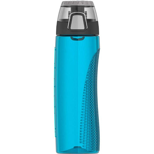 24 oz Hydration Bottle with Gauge (Teal), One Size