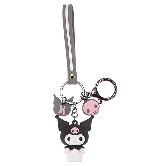 Collectible cartoon keychain, Color: Kuromi