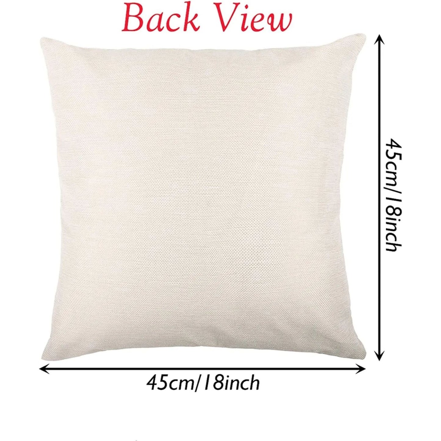 Set of 4 Valentine's Day Pillow Covers 18 × 18 Inches