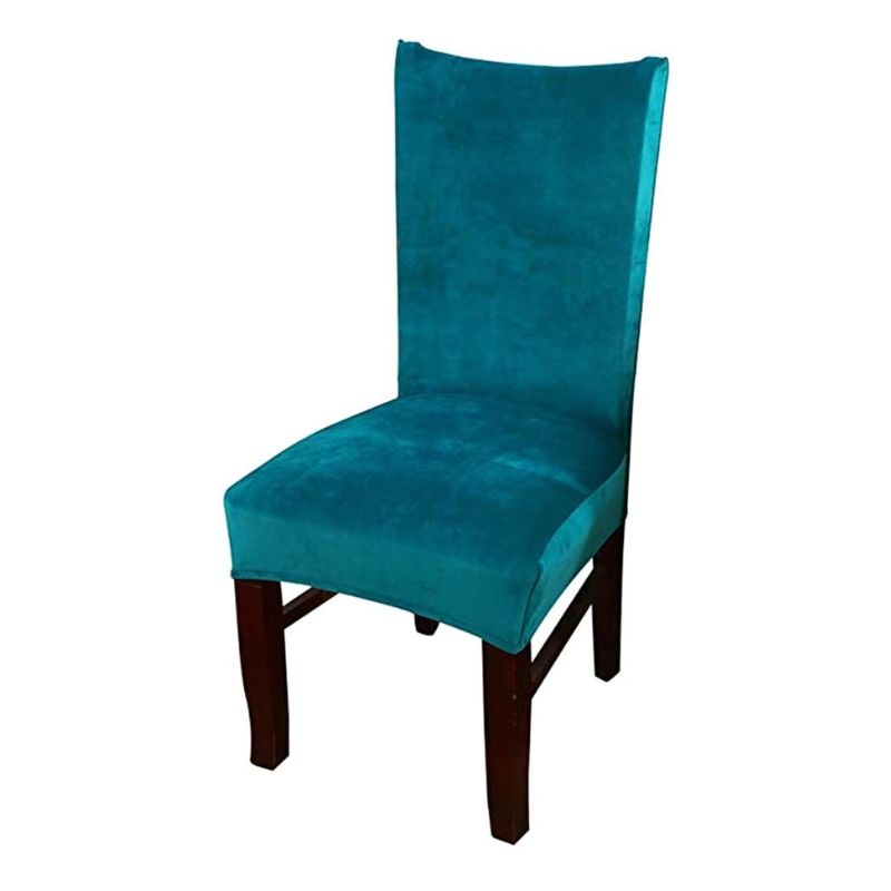 Elastic dining chair covers, soft and removable, 4und