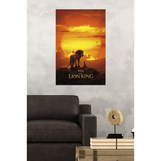 The Lion King - Mufasa and Simba, Paper Poster, 22.375" x 34"