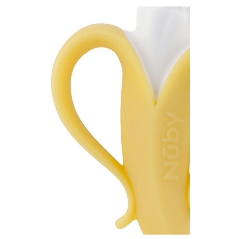 Banana Massage Toothbrush, Yellow