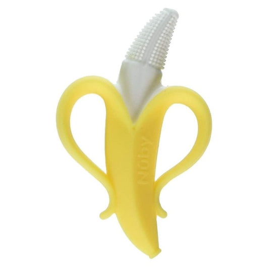 Banana Massage Toothbrush, Yellow