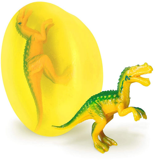 1 bar of lemon soap with DINO toy inside, for children