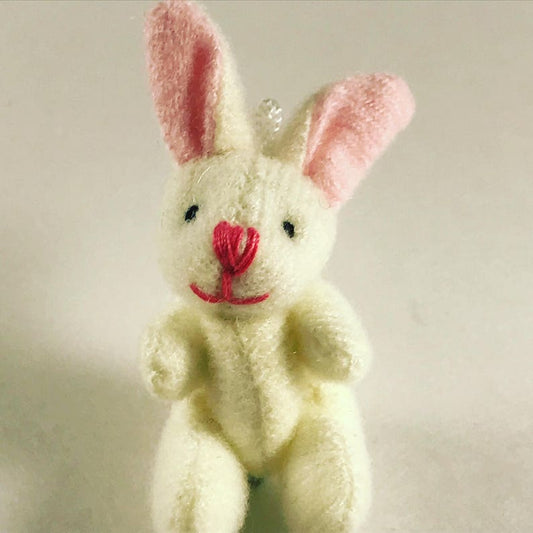 Miniature Stuffed Bunny