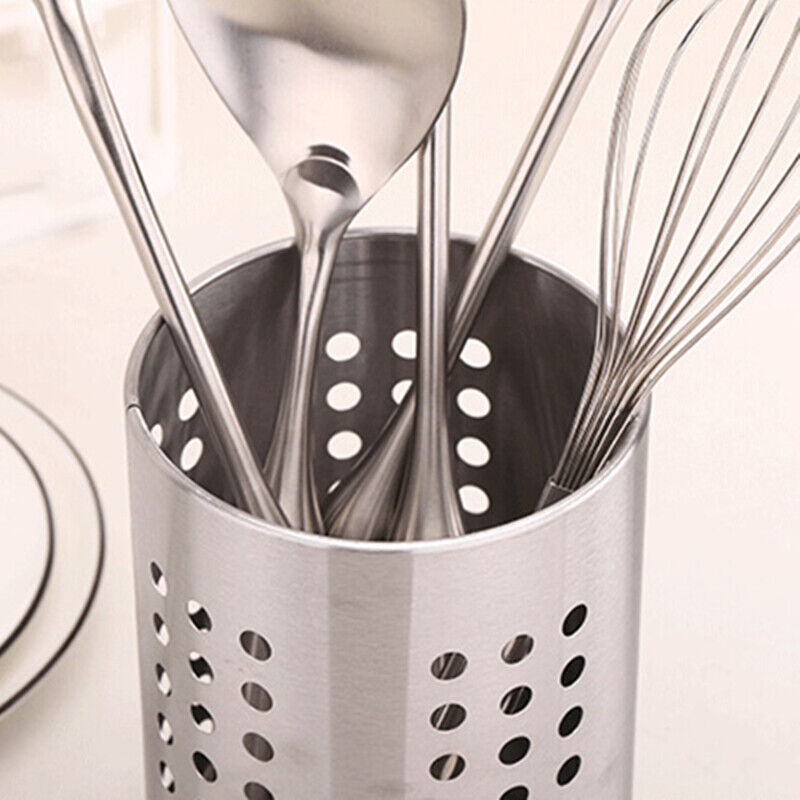 Stainless Steel Kitchen Utensil Organizer Holder