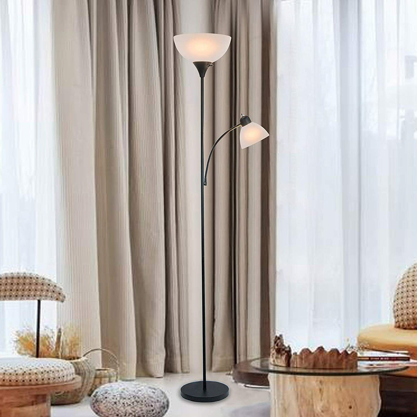 Modern Light Floor Lamp, 72"