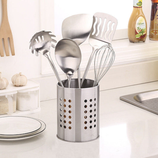 Stainless Steel Kitchen Utensil Organizer Holder