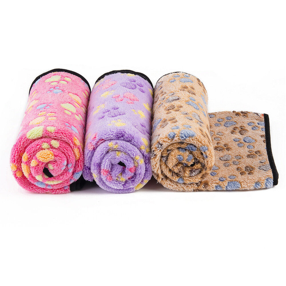 3 PCS Soft Pet Print Blanket 76*52CM