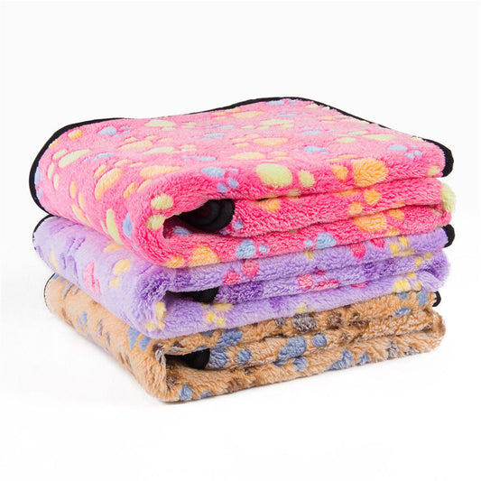 3 PCS Soft Pet Print Blanket 76*52CM