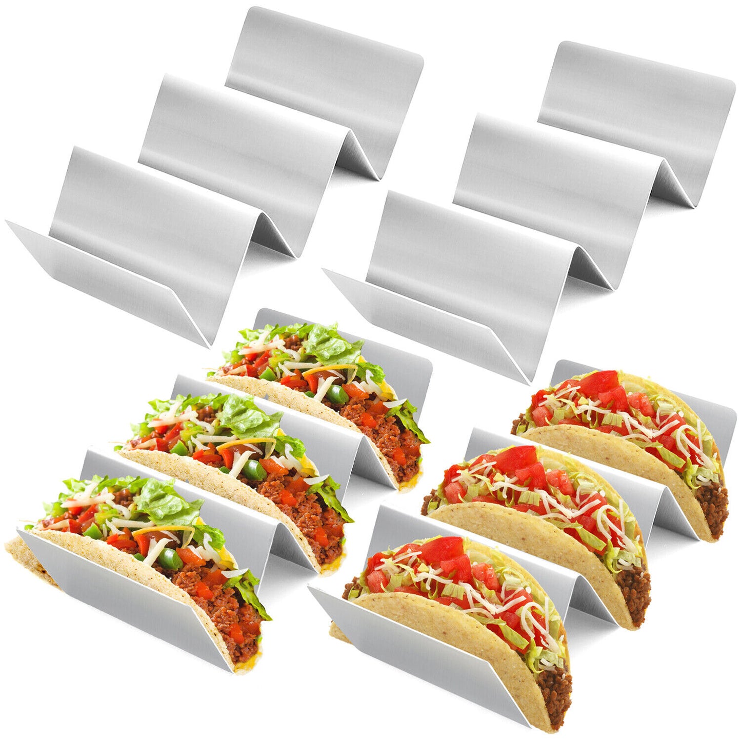 Stainless Steel Taco Holder, 2 Pack