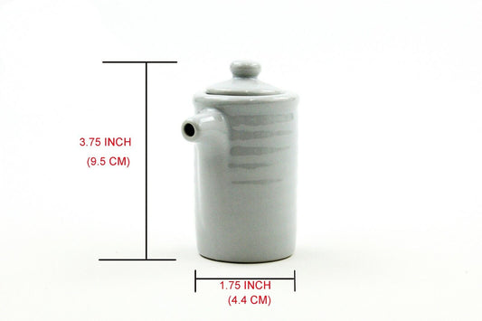 Ceramic Dispenser Soy Sauce, Vinegar ,Oil Bottle 100ml